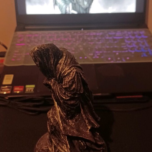 Nazgul figure LOTR like new, 3D printed 15 cm resin