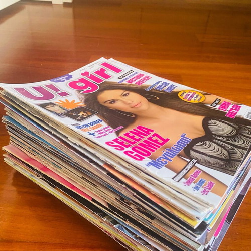 U!girl magazines used, collectible set of 53 issues