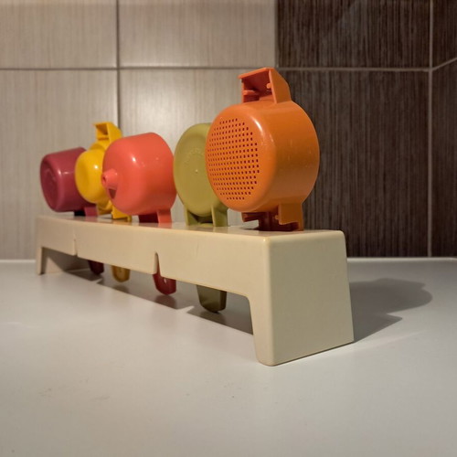 Tupperware Vintage Kitchen Gadget Set with Base