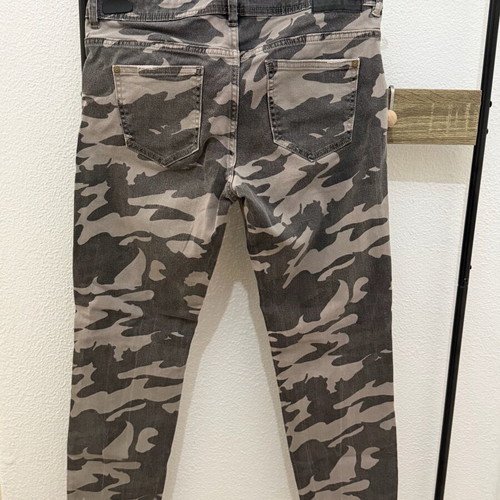 Zara military pants like new with gift shirt and thin sweater