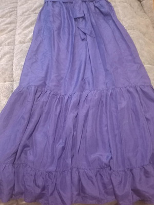 Women's airy summer silk dress like new, purple size M