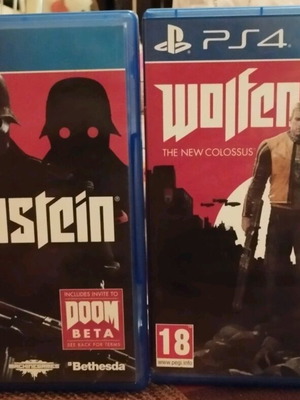 Wolfenstein game pack like new for PlayStation 4