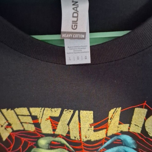 Metallica licensed T-shirt Gildan, black, size L