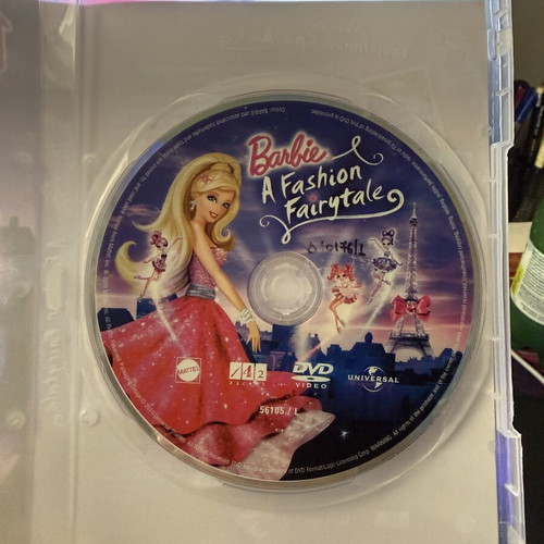 Barbie A Fashion Fairytale DVD used, Greek dub