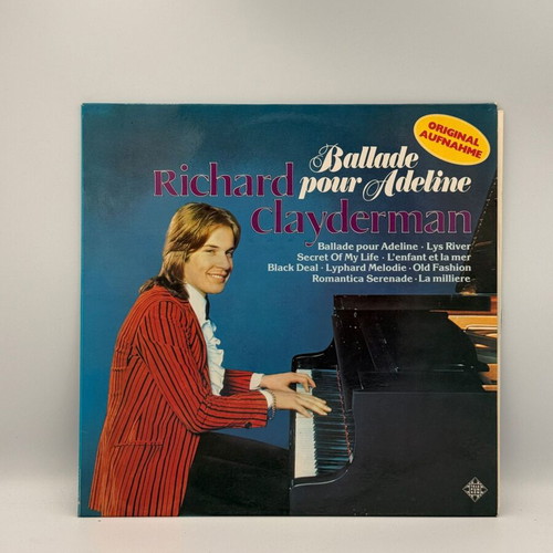Richard Clayderman Ballade Pour Adeline vinyl used