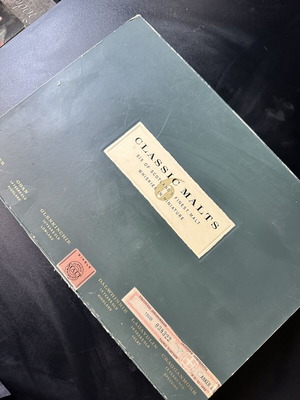 Vintage συλλεκτικό σετ Classic Malts of Scotland, 6 μινιατούρες 1990s