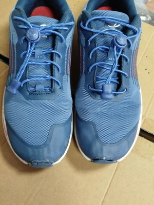 Energetics kids athletic shoes used, blue, size 40