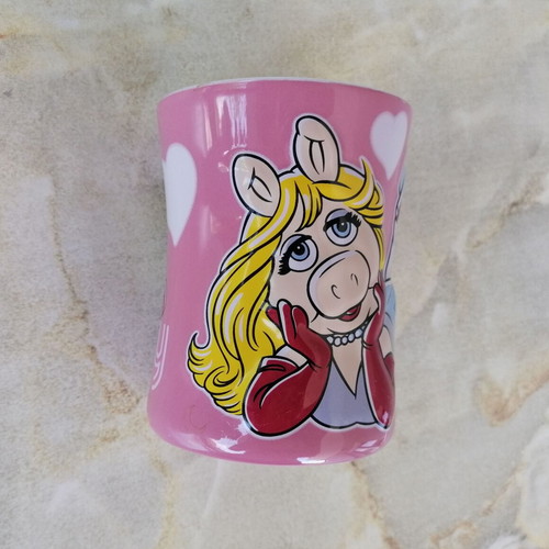 Miss Piggy Ceramic Mug like new, 330ml, collectible