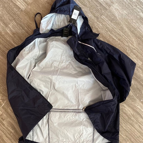 Adidas Performance Essentials Marathon Windbreaker Jacket New