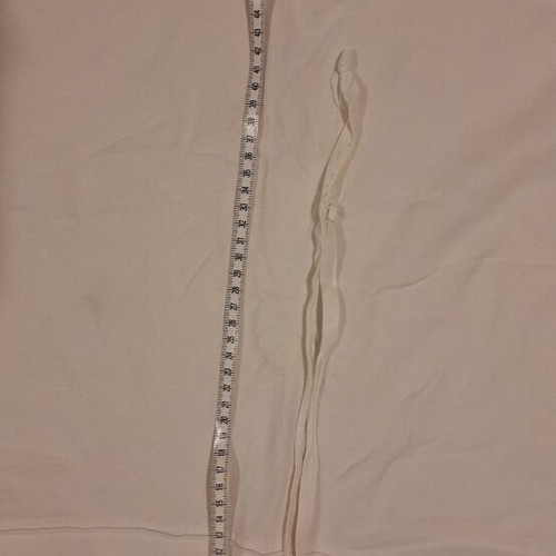 Skirt alpha line cotton used, white, size S