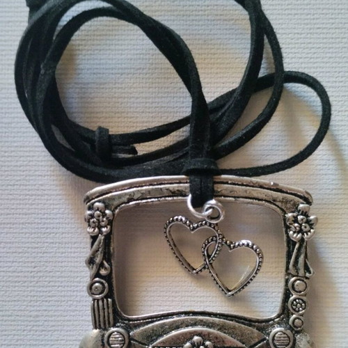 Silver necklace pendant unique and impressive