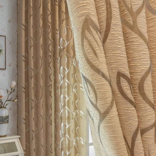 Curtains set of 4, 1.32 x 1.13 m, new