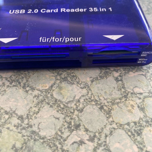 Hama card reader 35 to 1 USB 2.0 used