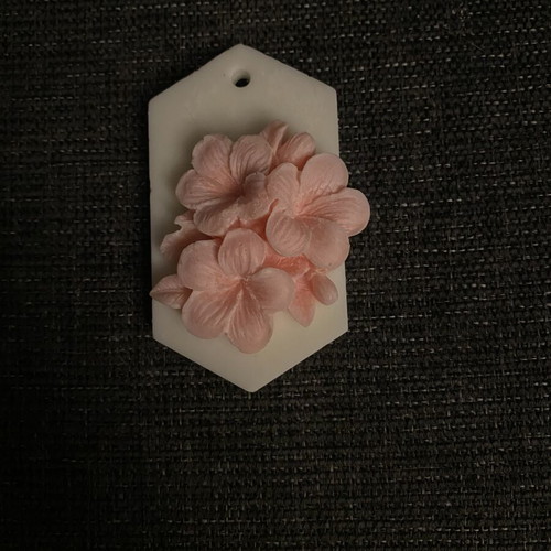 Flower aromatic tablet with candle new
