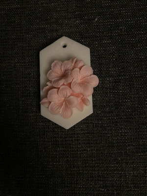 Flower aromatic tablet with candle new