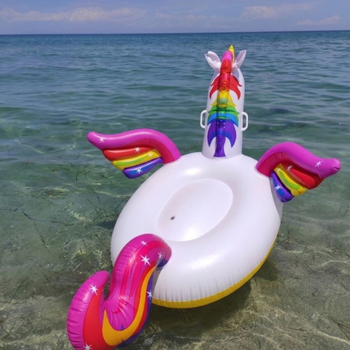 Inflatable unicorn float