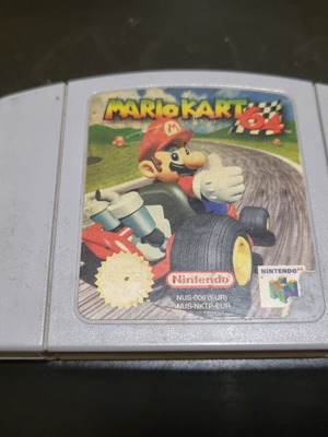 Mario Kart 64 Nintendo 64 game, PAL edition