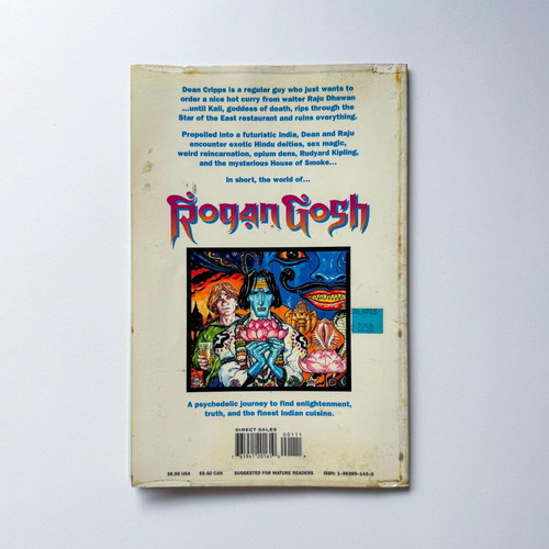 Rogan Gosh: Star of the East comic used, English, DC Vertico Comics