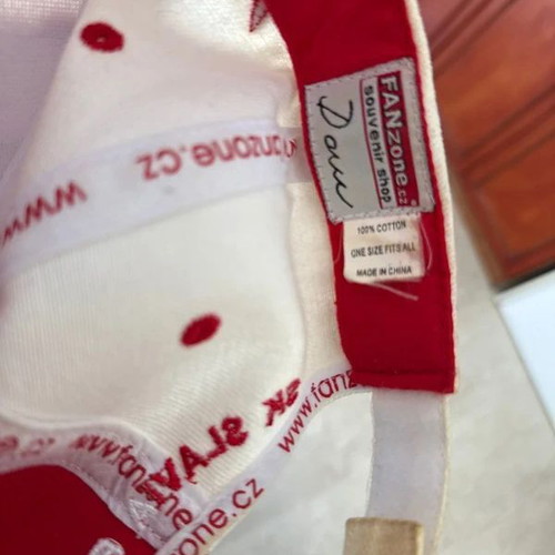 Retro Slavia Prague Hat like new, authentic