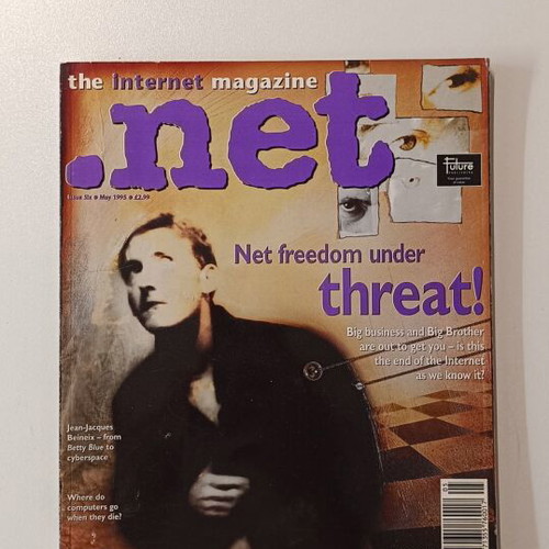 .net The Internet Magazine issue 6 May 1995 like new