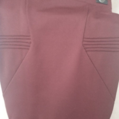 Toi Moi midi skirt size S like new burgundy with lace
