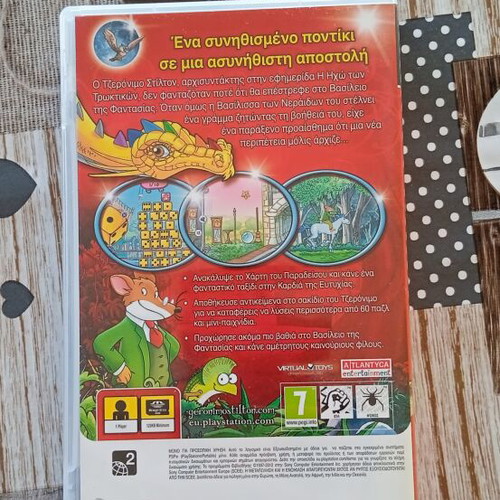 Geronimo Stilton Return to the Kingdom of Fantasy PSP game used