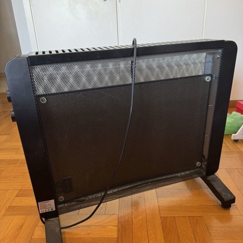 Rohnson Mica R-068 space heater with 2 power settings and adjustable thermostat