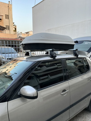 Menabo roof bars and roof box set