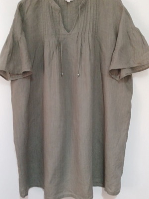 Linen dress S.Oliver like new, size XXL 44 16