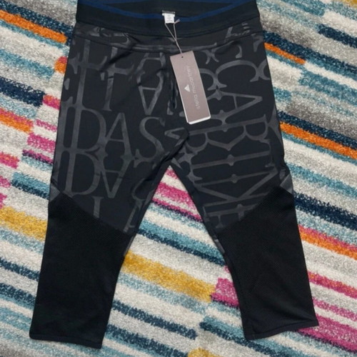 Adidas Stella McCartney 3/4 Leggings New XS Black