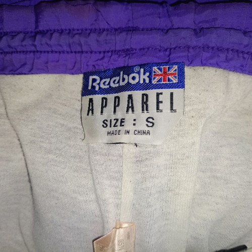 Reebok Purple 90s Vintage Track Pants like new, size L