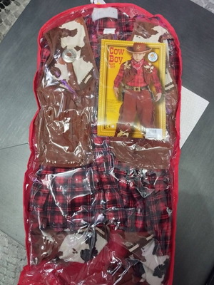 Carnival costume Cowboy for ages 10 to 12 new