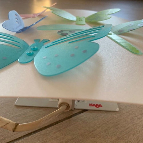 Haba lamp with butterflies like new