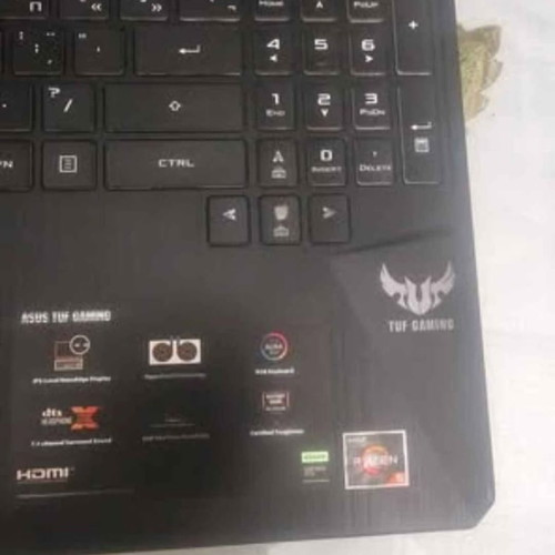 Laptop Asus TUF Gaming FX505DT μεταχειρισμένο, Ryzen 5, 24GB RAM, 512GB SSD + 1.5TB HDD
