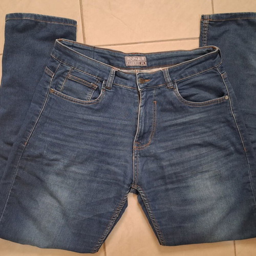 Jeans straight fit faded blue POP-AIR used, size L