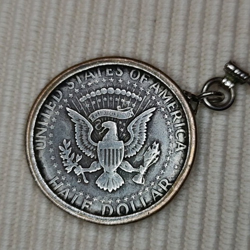 Collectible half dollar coin 1964 John Kennedy used