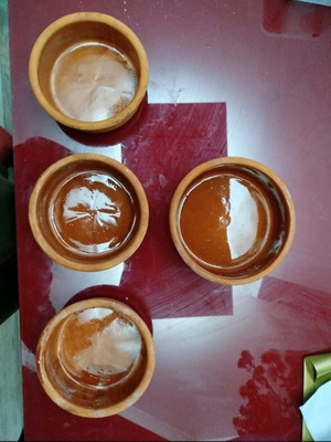 Ceramic dishes like new, set of 4 pieces
