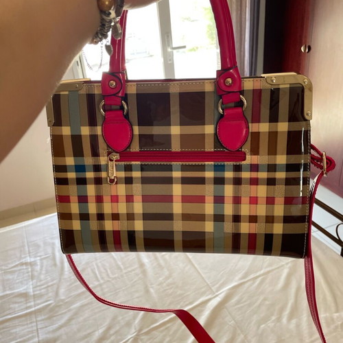 Tom and Eva handbag like new, pink multicolor