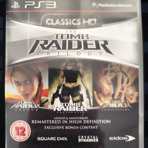 The Tomb Raider Trilogy Classics HD PS3 game