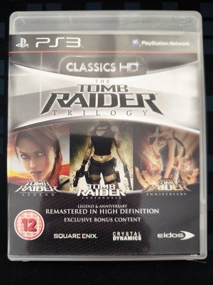 The Tomb Raider Trilogy Classics HD PS3 game