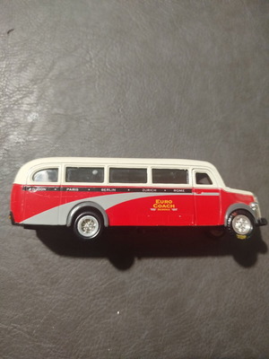 Mercedes-Benz Omnibus O 3500 Euro Coach 1950-55 μεταλλικό μοντέλο λεωφορείου 1:55