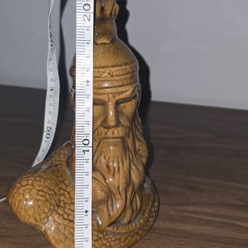 Vintage Ceramic Skanderbeg Bust like new