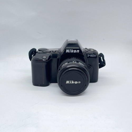 Nikon F-601M 35mm Full Frame Film SLR Camera with Nikon AF Nikkor 35-80mm Lens used