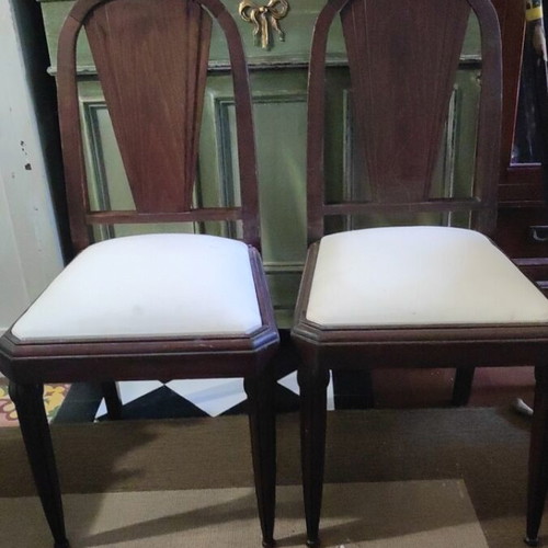 Antique chairs used, pair in almost excellent condition