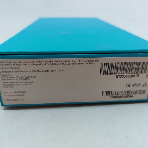 Fitbit Ireland smartwatch used, 7cm diameter