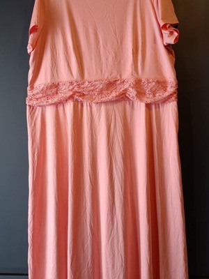 Maggie Sweet Plus Size Maxi Dress XXL-XXXL New, Pink Salmon
