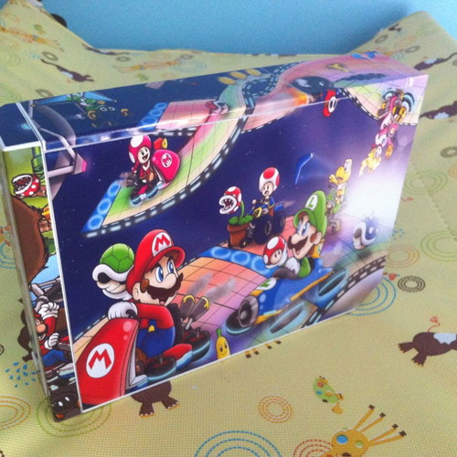 Wii Mario Kart console stickers new