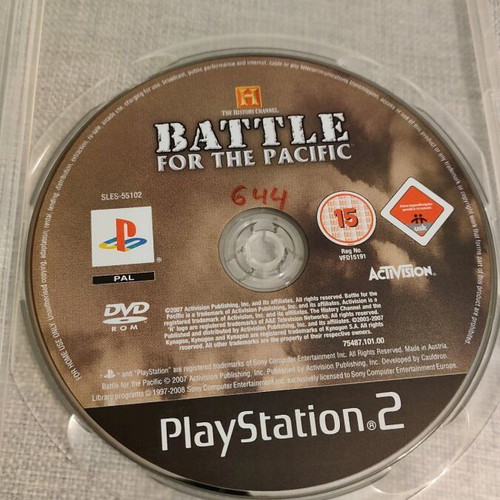 Battle for the Pacific PS2 used in very good condition