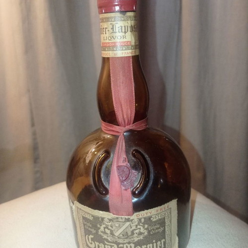 Grand Marnier 70's bottle used 700ml with bonus 200ml liqueur