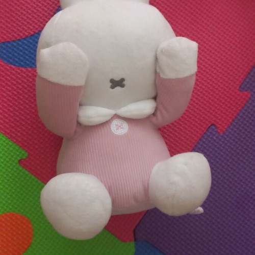 Miffy plush toy 26 cm like new with magnetic eyes
